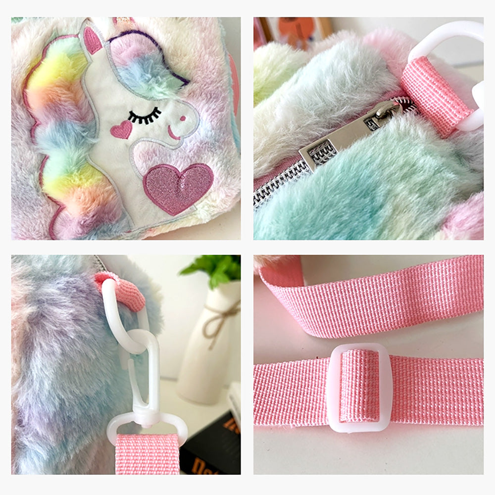 Cloud Corn Unicorn Handbag - Light Purple