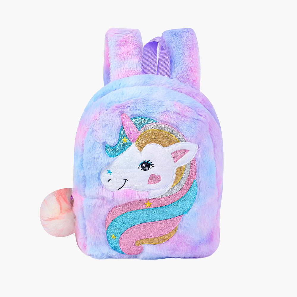 Casual Corn Unicorn Backpack - purple 