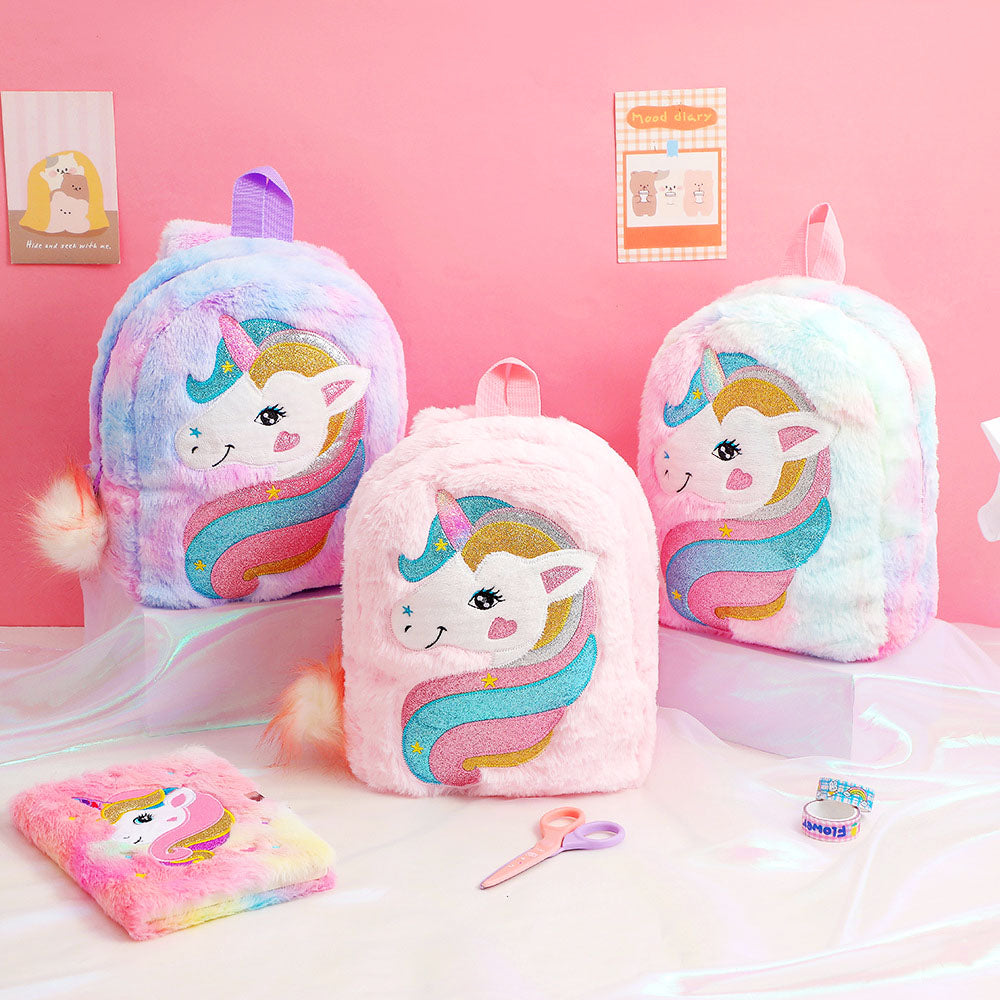 Casual Corn Unicorn Backpack - Multi