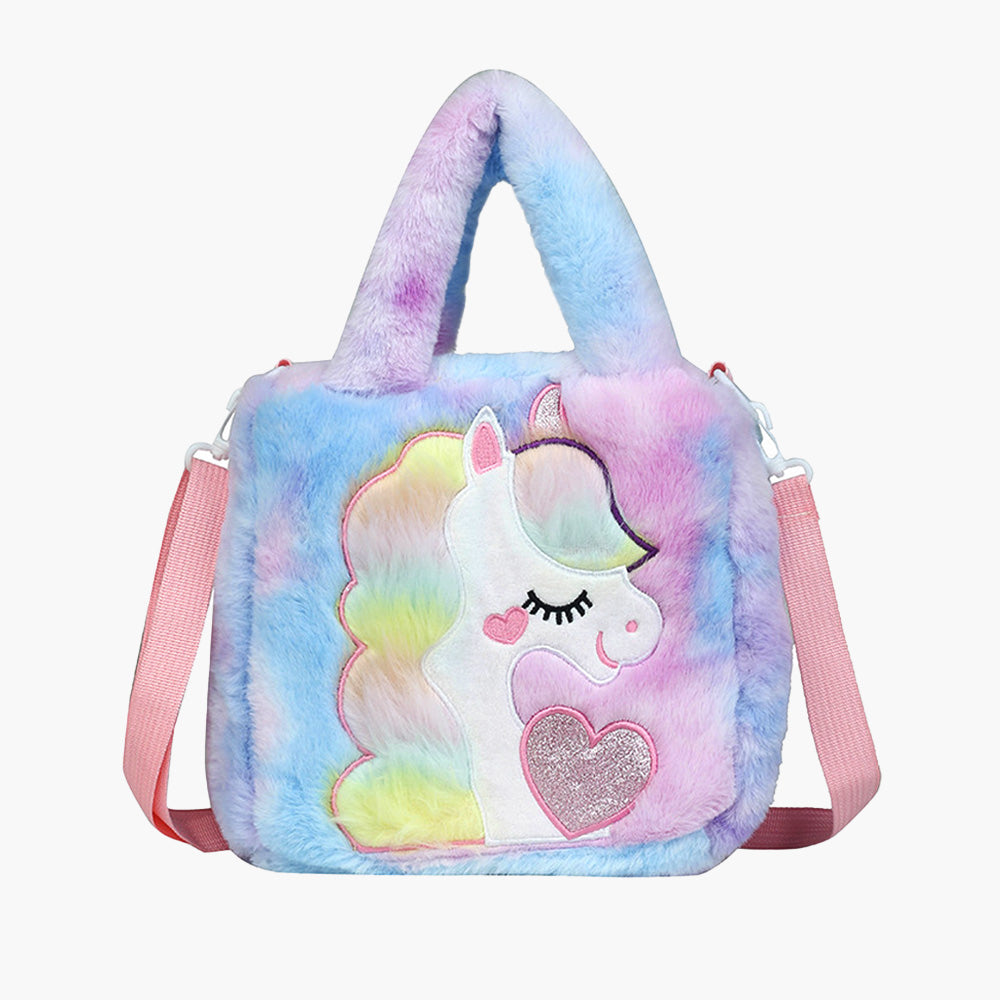 Cloud Corn Unicorn Handbag Purple