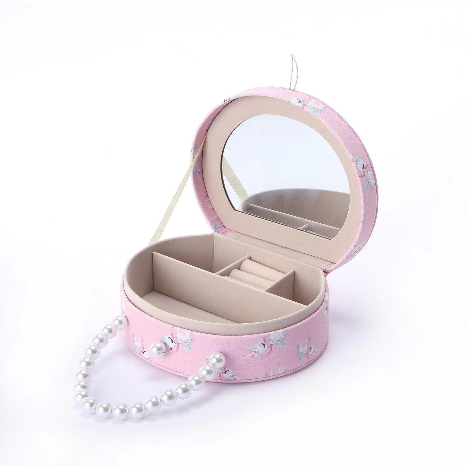 Pink Cococorn Unicorn Jewellery Box