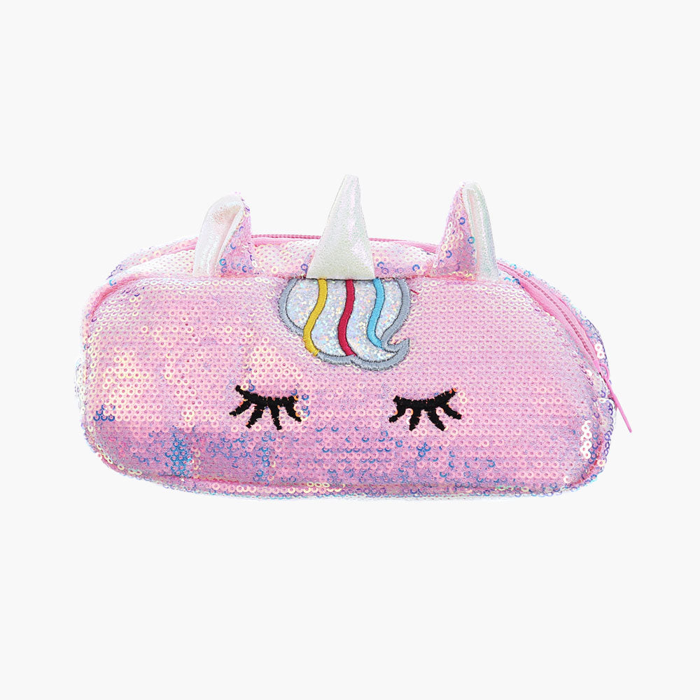 Dazzle Unicorn Pencil Case - Pink