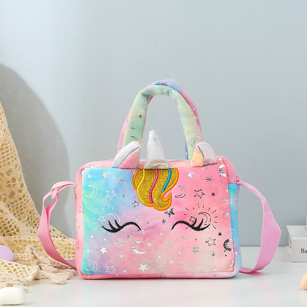 Softy Unicorn Satchel - Green