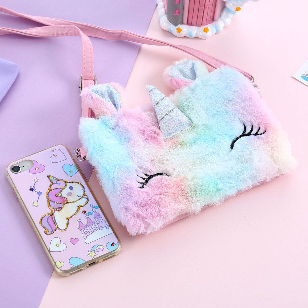 Cloudsoft Unicorn Purse - Purple